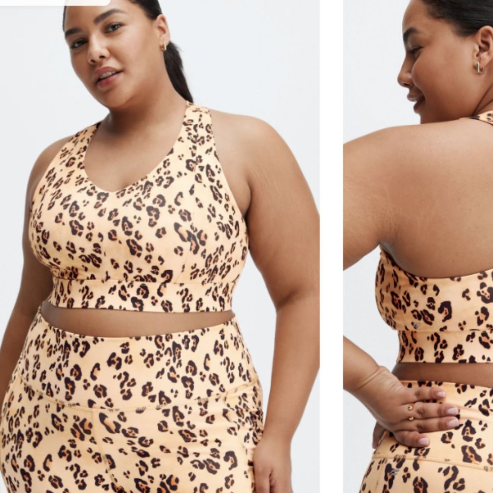 Leopard bra and legging set - colour/size SOLD OUT!